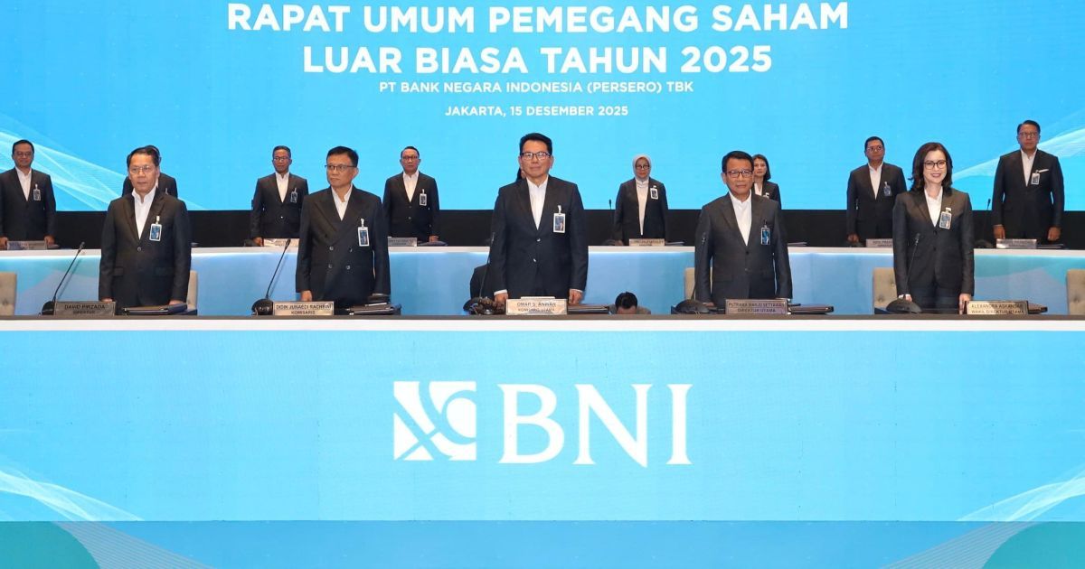 RUPSLB BNI Tetapkan Arah Strategis 2026, Febrio Kacaribu Resmi Jadi Komisaris