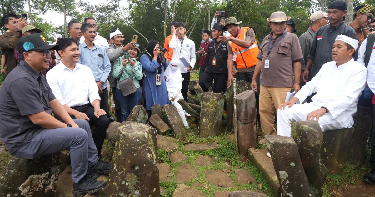 Jabar Mulai Rekonstruksi Situs Gunung Padang, KDM Tekankan Tanggung Jawab Anggaran Negara