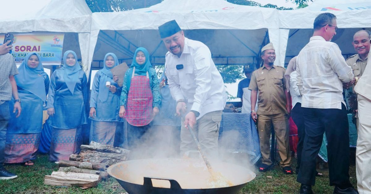 Kabupaten Batu Bara Pecahkan Rekor Muri Dunia Penyajian Kepah Serai Terbanyak