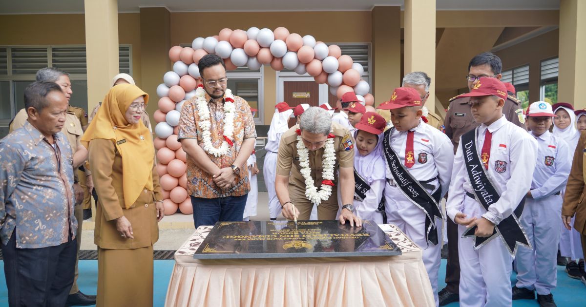 Hadiri Peresmian SDN Cimanggu dan Kencana 1, Komisi IV DPRD Kota Bogor Minta Pemkot Komitmen Tingkatkan Mutu Pendidikan