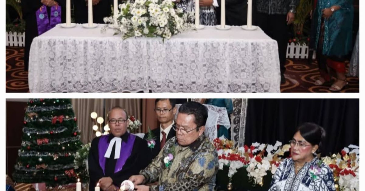 Wali Kota Wesly, Jadikanlah Pesan Natal Jadi Landasan Kerja di Perumda Tirta Uli