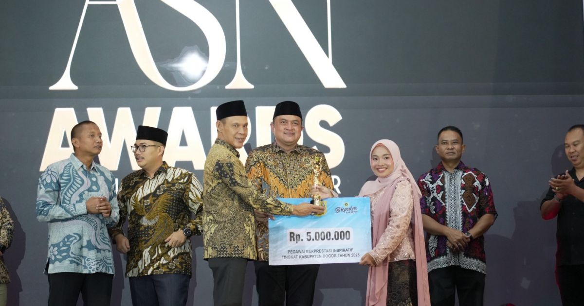 Melalui ASN Award, Bupati Bogor Tumbuhkan Motivasi ASN Dalam Percepatan Pembangunan Dan Pelayanan Publik