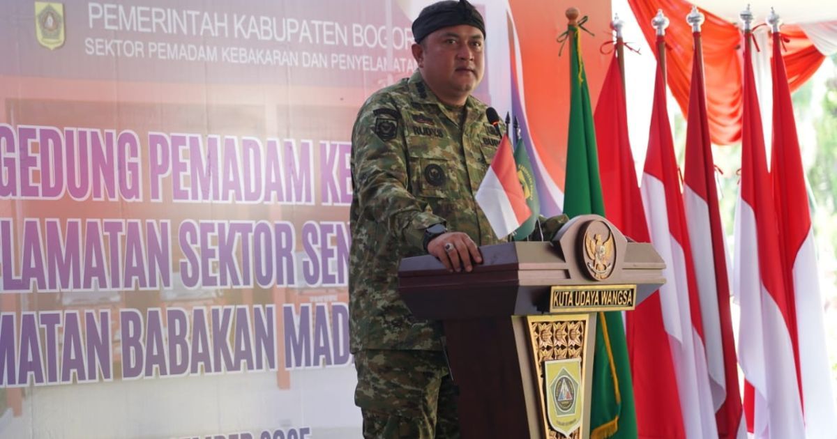 Pemkab Bogor Resmikan Pos Damkar Sentul City, Targetkan Respons Cepat di Babakan Madang