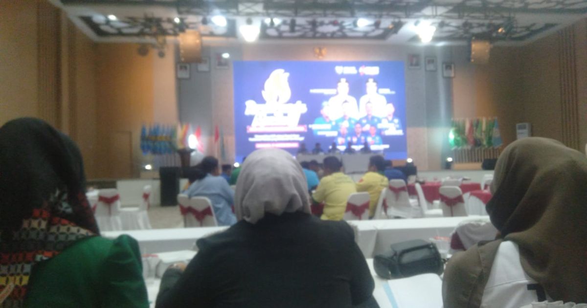 Ketua OKK KNPI Sumut Agus Syahrial Buka Acara Rapimpurda Musda Ke VI KNPI Batu Bara