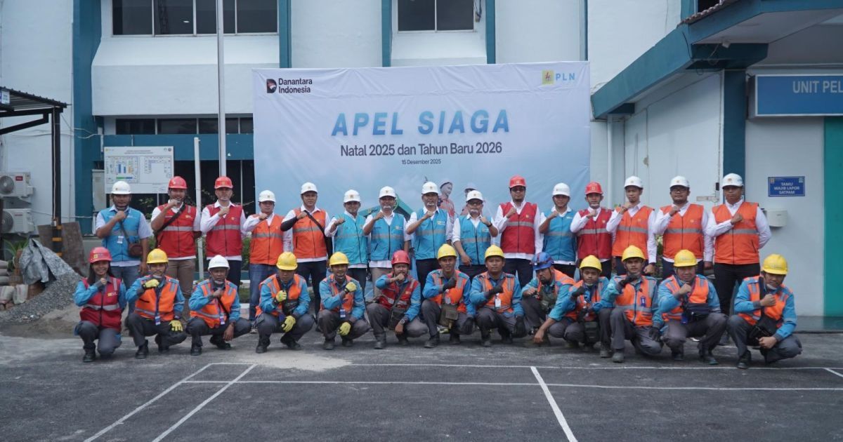 PLN UP3 Pematangsiantar Gelar Apel Siaga Natal 2025 dan Tahun Baru 2026