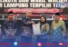 KPU Bandarlampung Tetapkan Pasangan Eva Dwiana-Deddy Amarullah Jadi Wali Kota dan Wakil Wali Kota Terpilih