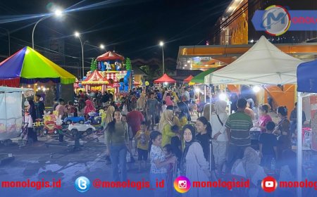 DOB Bandar Negara Disetujui, Pasar Natar Malam Hari Lebih Meriah