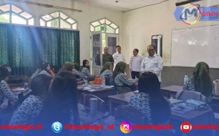 Sidak Disparekraf Provinsi dan Dua Sekolah, Pj Gubernur Lampung Motivasi ASN dan Pelajar