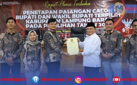 Ditetapkan Sebagai Pemenang Pilkada, Parosil-Mad Hasnurin Kembali Pimpin Lampung Barat