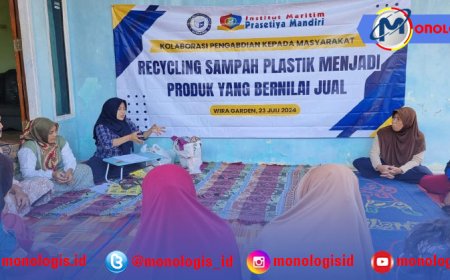 IIB Darmajaya Komitmen untuk Lingkungan Hijau Beri Pelatihan Recycling Sampah Plastik di Bandar Lampung