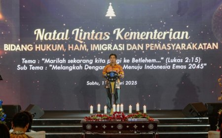 Perayaan Natal, Ini Pesan Yusril Ihza ke Jajaran Lintas Kementerian Bidang Hukum, HAM, Imigrasi dan Pemasyarakatan