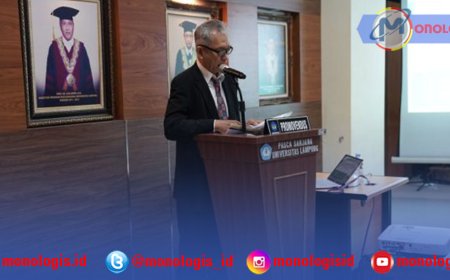 Edison Raih Gelar Doktor ke-9 Program Ilmu Lingkungan Unila