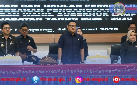 DPRD Lampung Sahkan Pengangkatan Gubernur dan Wagub Terpilih 2025-2030