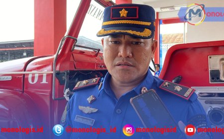 Diduga Korsleting Listrik, Pertamini di Bandarlampug Terbakar