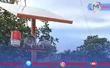 Antisipasi Potensi Banjir, BPBD Tulangbawang Barat Pasang 11 EWS