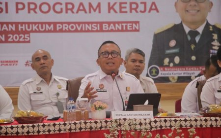 Kakanwil Kemenkum Banten Paparkan Program Unggulan 2025
