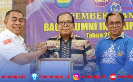 Pj Gubernur Lampung Beri Pembekalan ke Calon Sarjana FKIP Unila