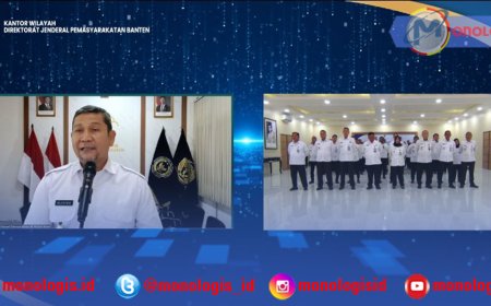 16 Kepala Satker Kanwil Ditjenpas Banten Tandatangani Perjanjian Kinerja dan Pakta Integritas