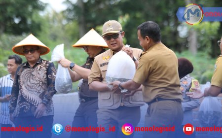 Wabup Lampung Tengah Hadiri Penanaman Jagung Serentak Satu Juta Hektar