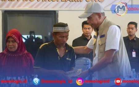 Kemensos Salurkan Logistik dan Santunan Korban Banjir Bandarlampung