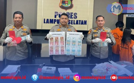 Polisi Bekuk Pasutri Pengedar Uang Palsu