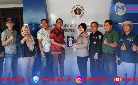 Perkuat Sinergi, Kabid Humas Polda Lampung Sambangi PWI
