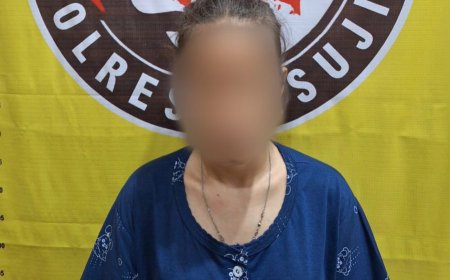 Simpan Sabu, Istri Ditangkap Suami Kabur