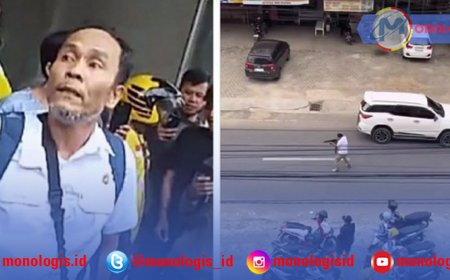 Viral! Baku Tembak Polisi Vs Komplotan Curanmor di Bandarlampung