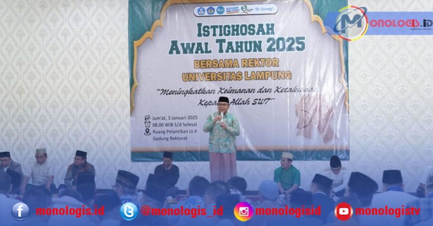 Awali 2025, Unila Adakan Istigasah