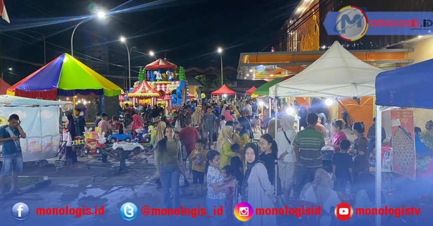 DOB Bandar Negara Disetujui, Pasar Natar Malam Hari Lebih Meriah