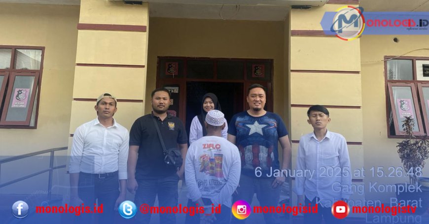 Polres Lampung Barat Amankan Pria Terduga Pelaku Pencabulan Anak