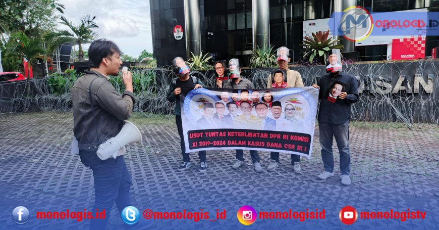 FML Desak KPK Usut Tuntas Keterlibatan Komisi XI DPR RI Dalam Kasus Korupsi CSR BI