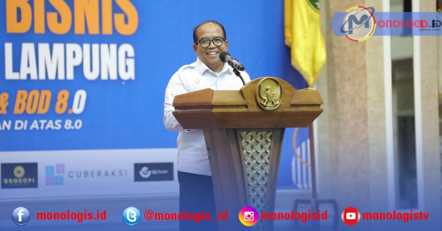 Pemprov Lampung Dukung Ekosistem Wirausaha yang Sehat dan Berkelanjutan