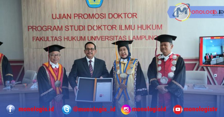 FH Unila Luluskan Doktor ke-29
