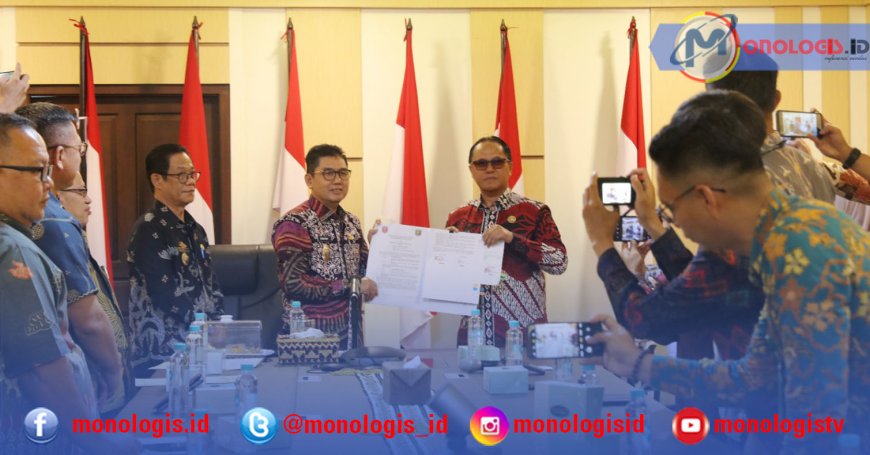 Pemkab Lampung Barat Hibahkan Lahan Samsat Liwa ke Pemprov