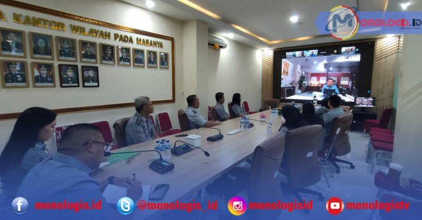 Kanwil Kemenkum Banten Ikuti Pembinaan Fasilitas Perancangan Perda dan Perkada