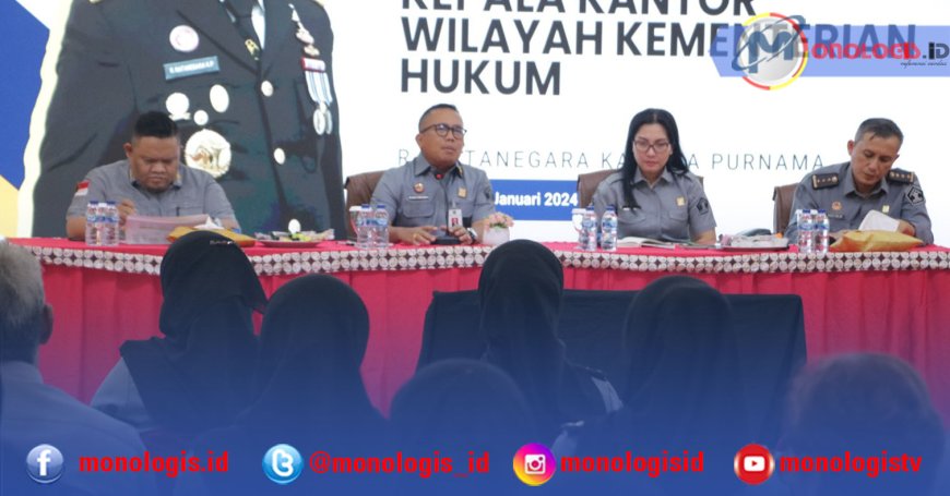 Kanwil Kemenkum Banten Komitmen Tingkatkan Sinergi dan Kolaborasi