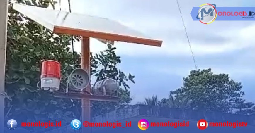 Antisipasi Potensi Banjir, BPBD Tulangbawang Barat Pasang 11 EWS