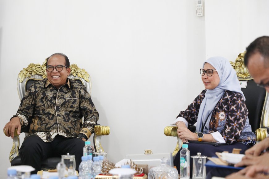 Pj. Gubernur Lampung Dukung Entry Meeting oleh BPK