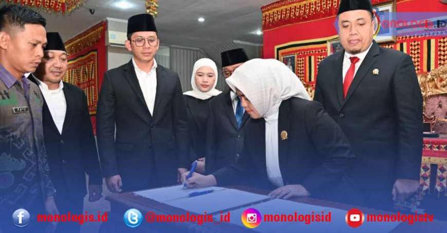 Egi-Syaiful Ditetapkan sebagai Bupati dan Wakil Bupati Lampung Selatan Terpilih 2025-2030