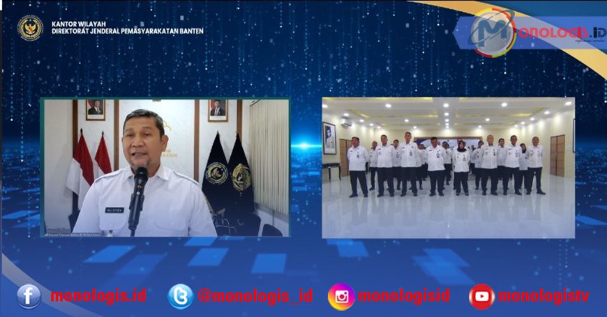 16 Kepala Satker Kanwil Ditjenpas Banten Tandatangani Perjanjian Kinerja dan Pakta Integritas