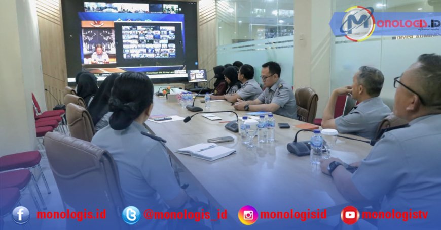 Kanwil Kemenkum Banten Ikuti Soft Entry Meeting Pemeriksaan BPK RI