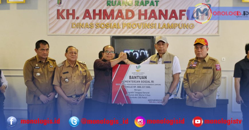 Kemensos Alokasikan Rp1,1 Miliar untuk Penanganan Banjir di Bandarlampung