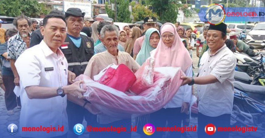 Pemkot Bandarlampung Salurkan Bantuan Kemensos untuk Korban Banjir