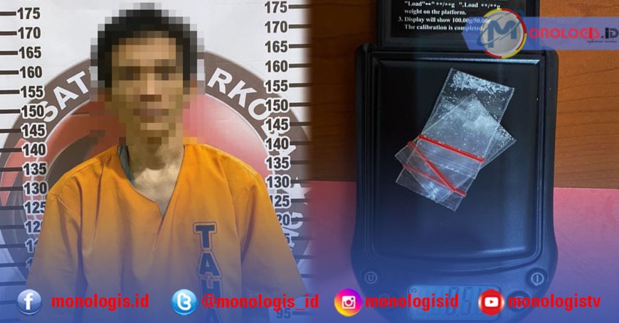 Pengguna Sabu di Tulangbawang Sempat Kabur Saat Digerebek