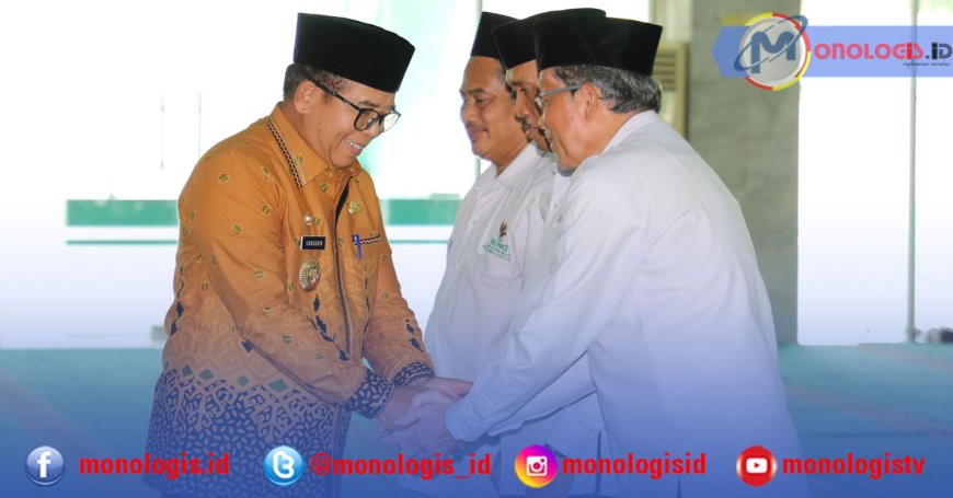 Samsudin Kukuhkan Pengurus Baznas Lampung 2024-2027