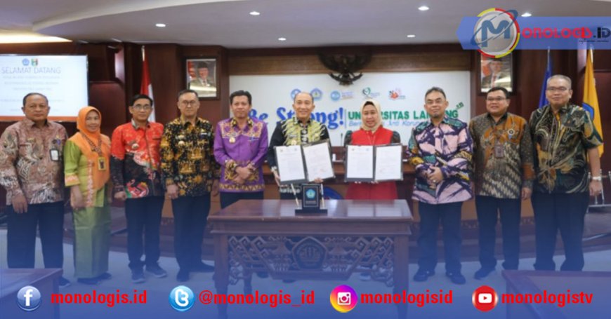 Unila Teken MoU Pembangunan Daerah Kabupaten Tanggamus