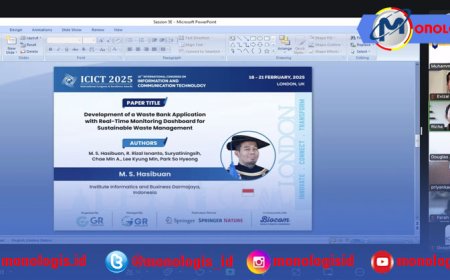 Dosen IIB Darmajaya Perkenalkan Aplikasi Bank Sampah Berbasis Real-Time di ICICT 2025