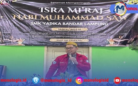 Tausiyah Isra Mi’raj: Ustaz Dr. Suratno Ajak Siswa SMK Yadika Hidup Berakhlak Islami