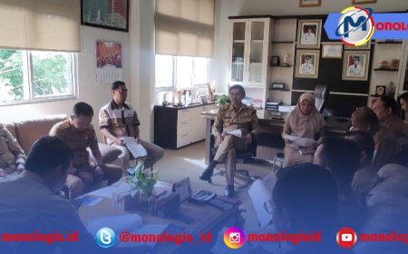 Pj Sekdakab Way Kanan Pimpin Rakor Persiapan Bantuan Banjir